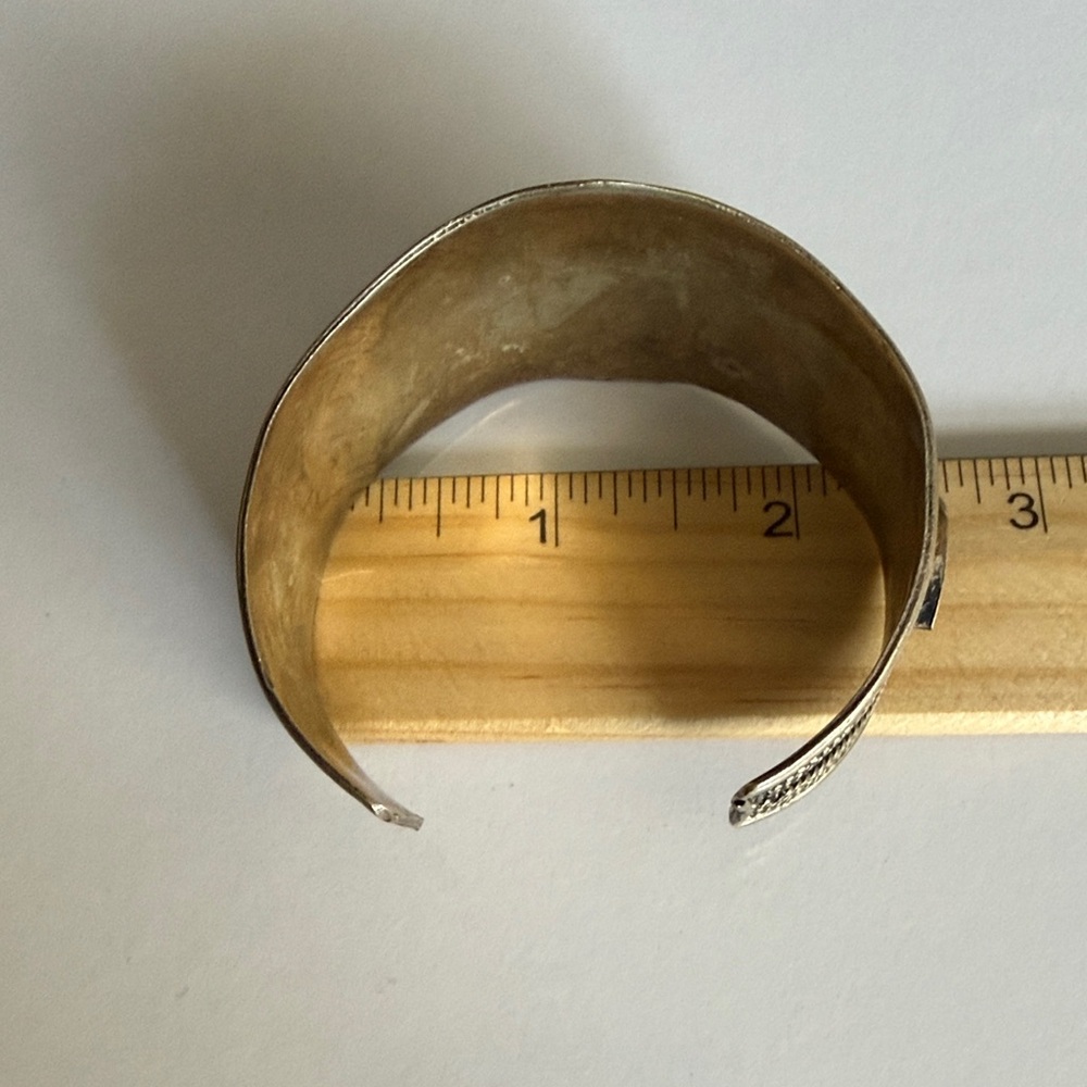 Afghan Kuchi Boho, Ethnic , Tribal Cuff Vintage Bracelet - Picture 7 of 8